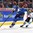 MONTREAL, CANADA - DECEMBER 29: Sweden's Gabriel Carlsson #9 skates with the puck while fending off Finland's Arttu Ruotsalainen #22 during preliminary round action at the 2017 IIHF World Junior Championship. (Photo by Francois Laplante/HHOF-IIHF Images)

